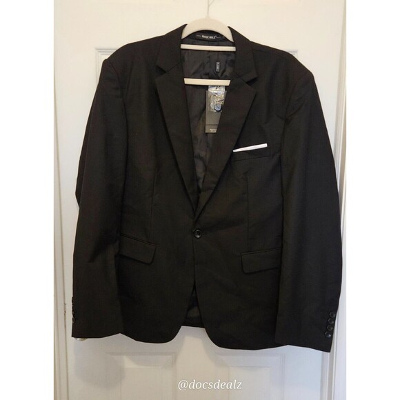 Mage Male Three-Piece Suit Black Men's Size Large - Picture 4 of 16
